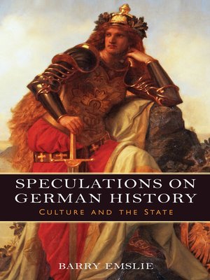 cover image of Speculations on German History
